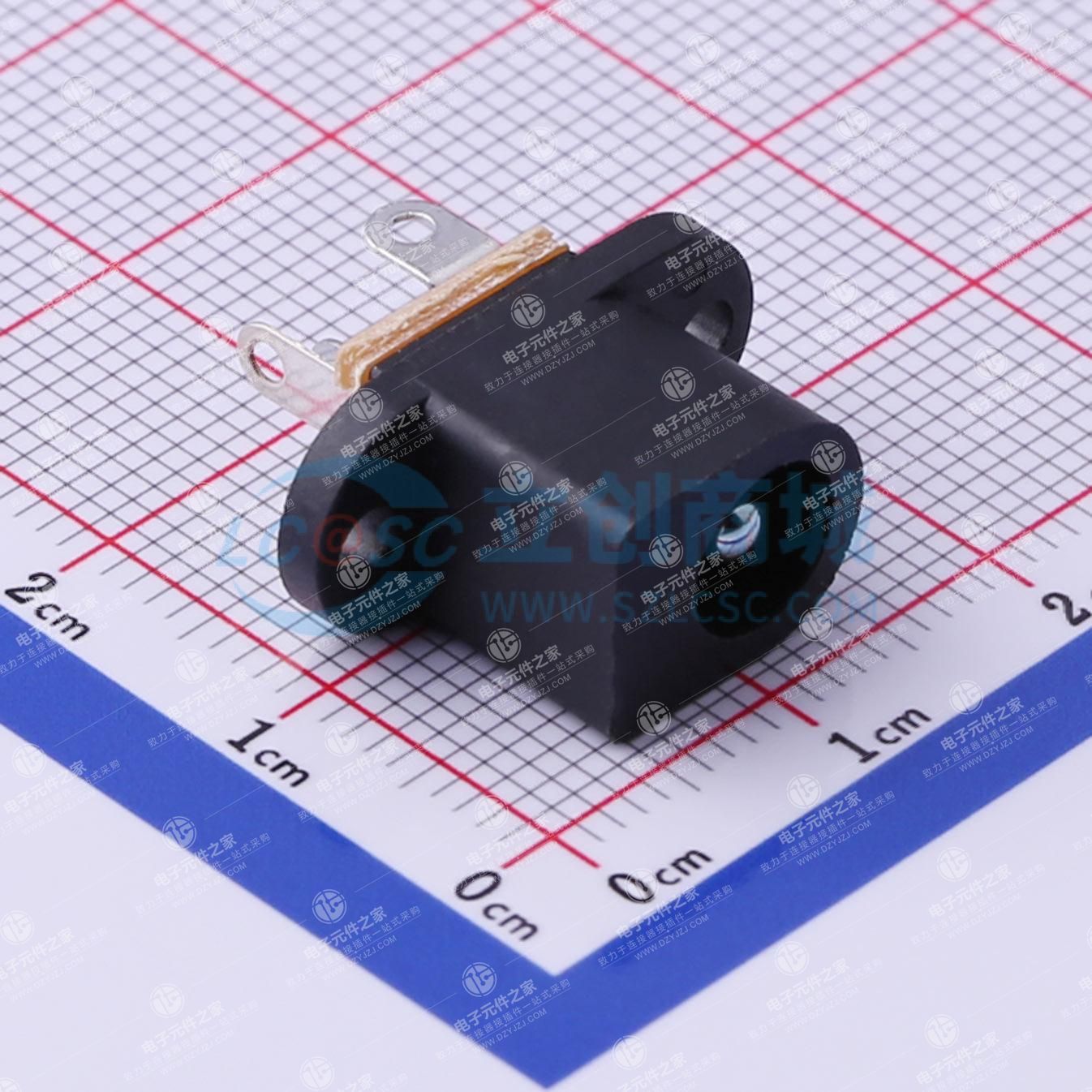 DC电源插座 内径:2.5mm 外径:6.2mm