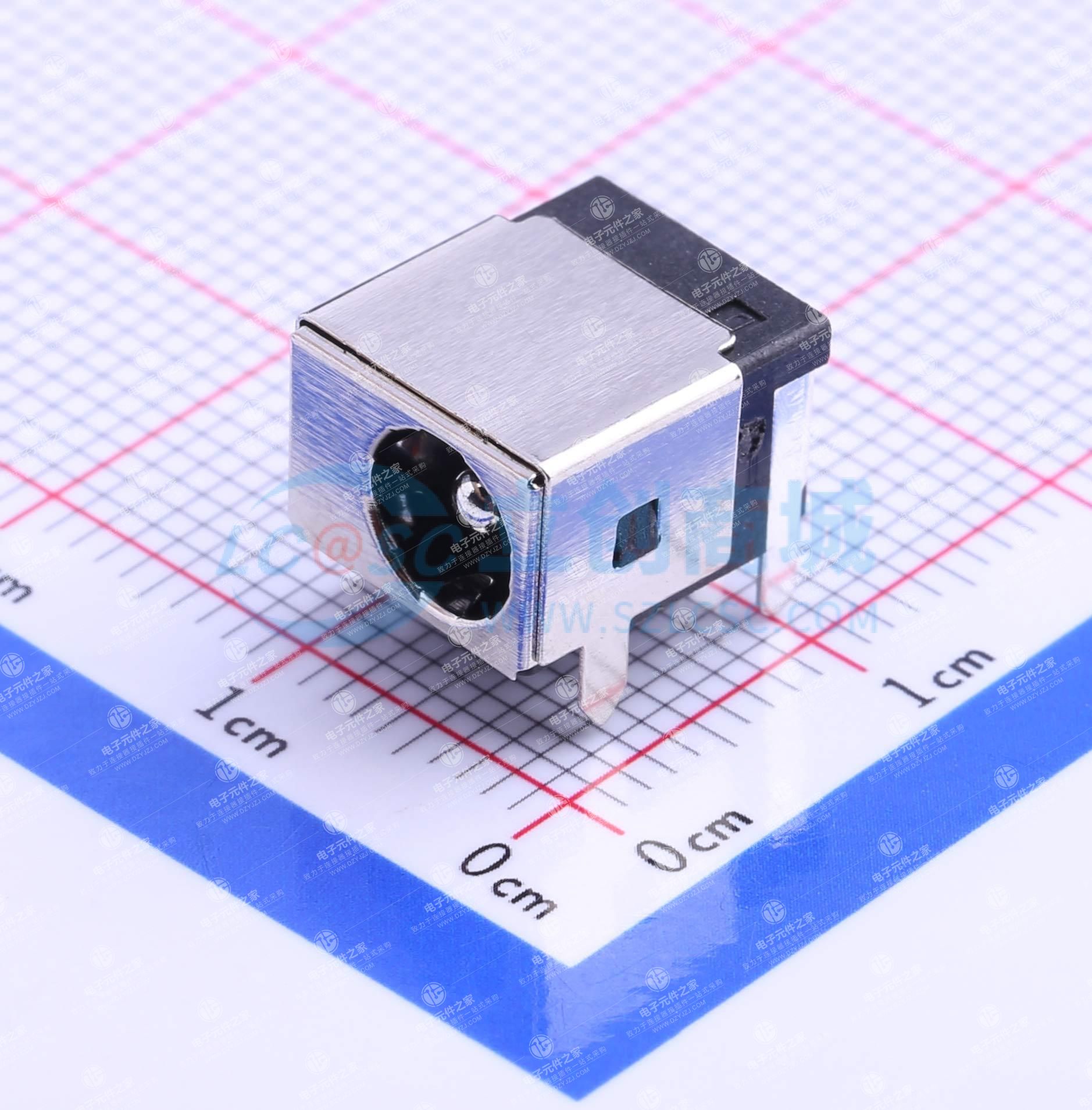 DC电源插座 内径:2mm 外径:5.9mm