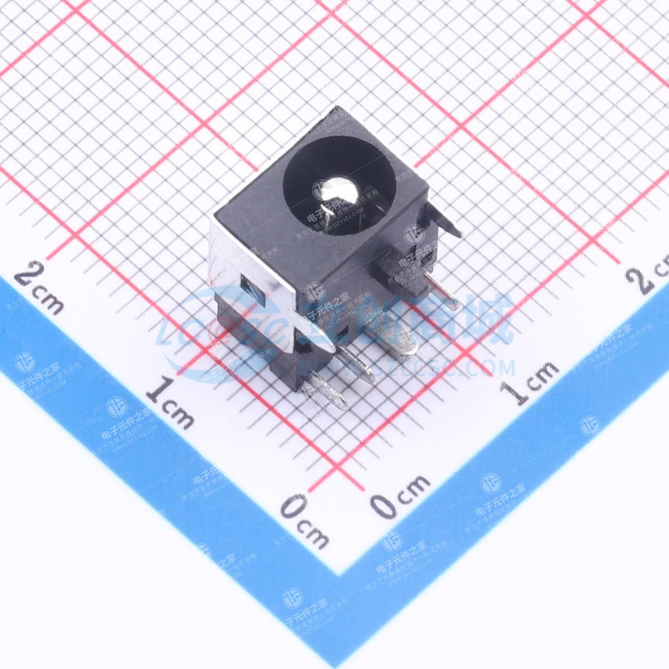 DC电源插座 内径:2.5mm 外径:6mm