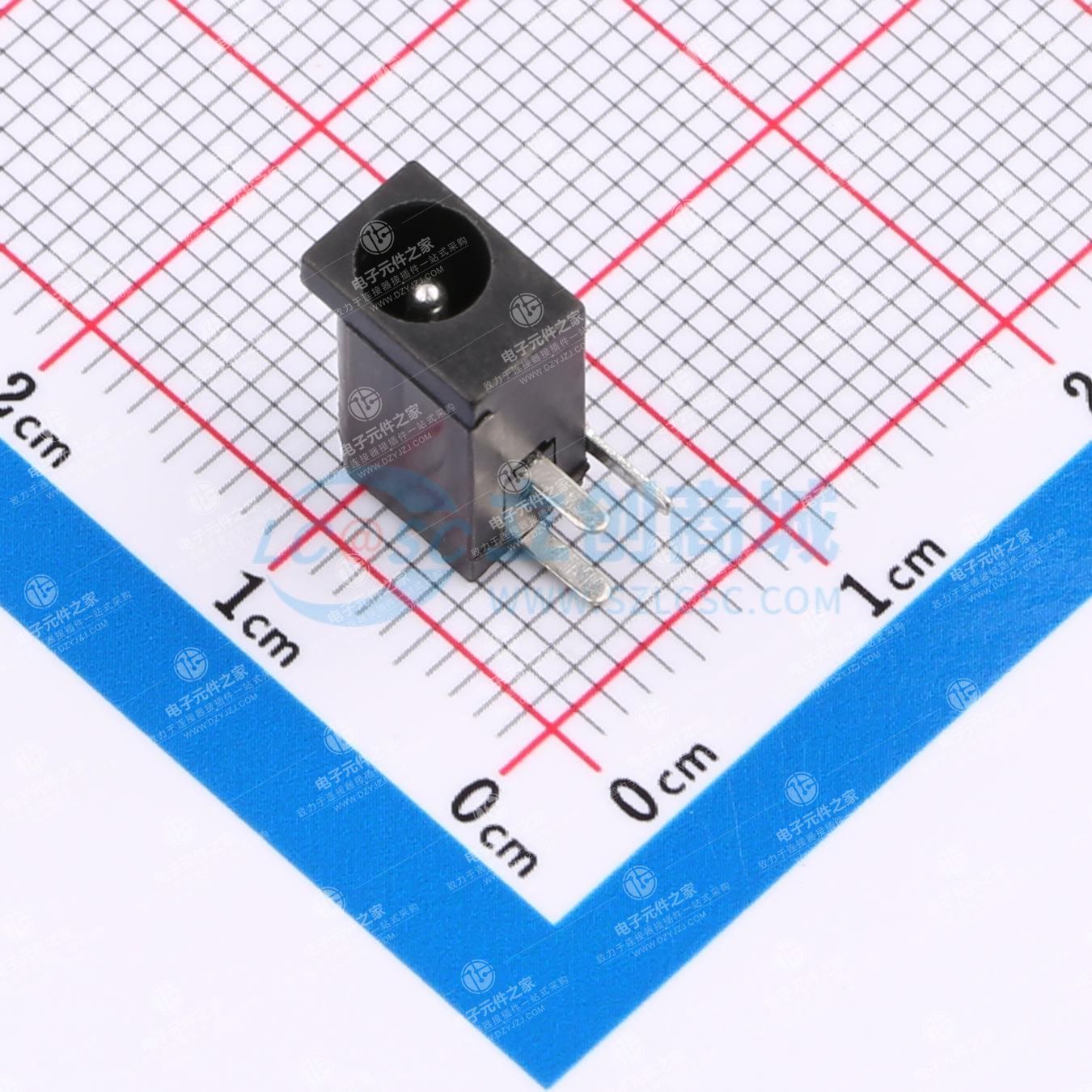DC电源插座 内径:1.3mm 外径:4.1mm