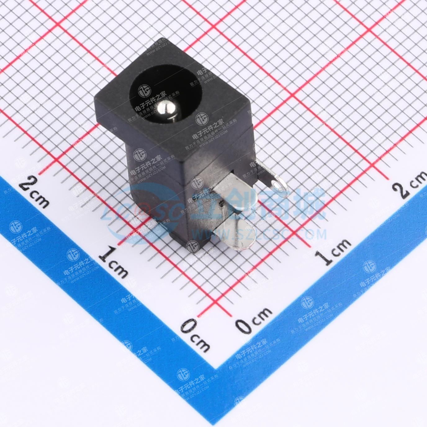 DC电源插座 内径:2.5mm 外径:6.3mm