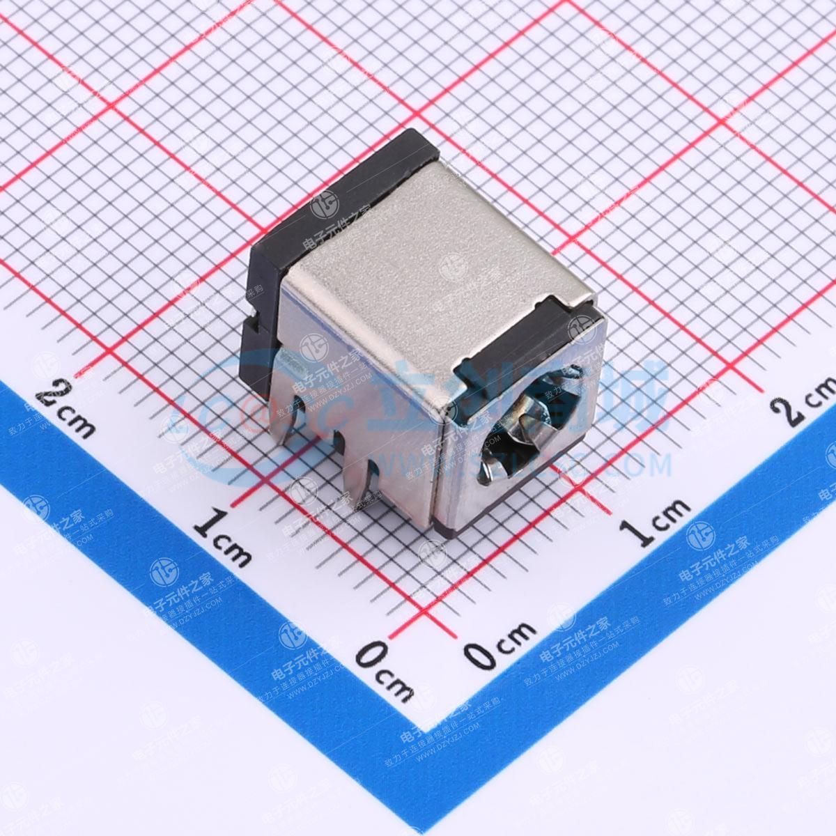 DC电源插座 内径:2.5mm 外径:6.8mm