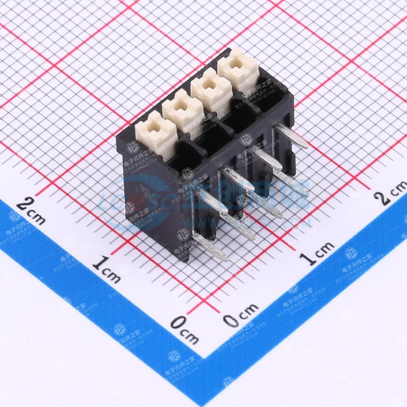 1x4P 3.5mm 每排P数:4 排数:1