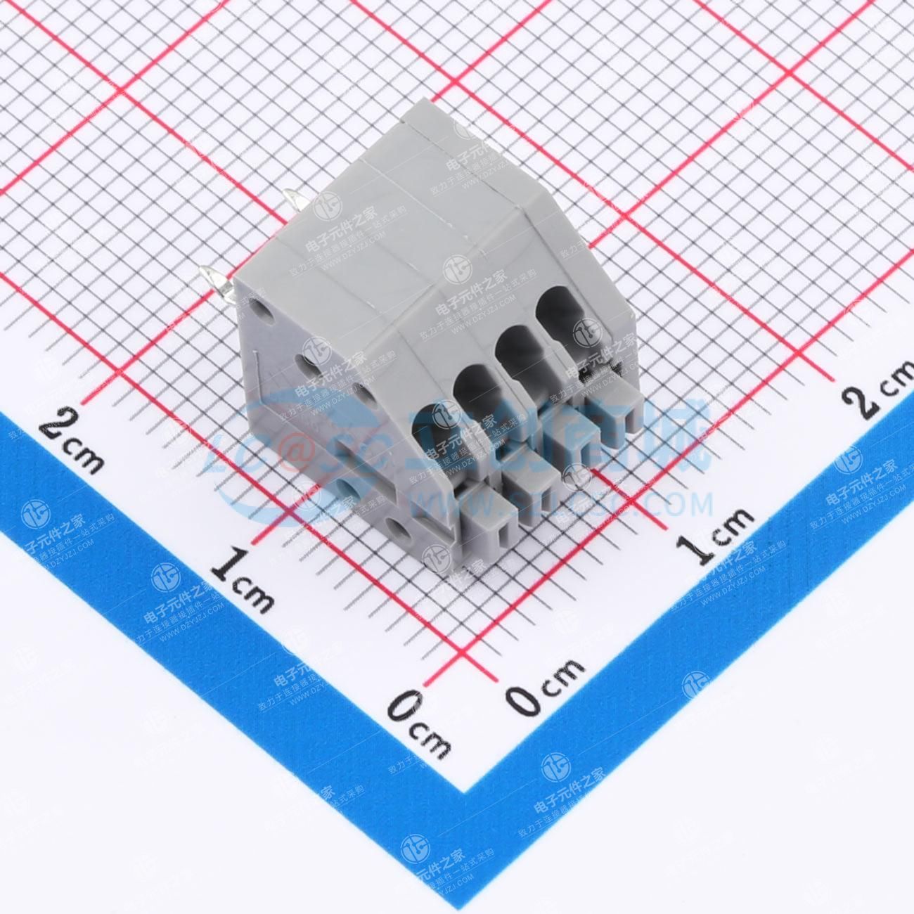 1x4P 2.5mm 每排P数:4 排数:1