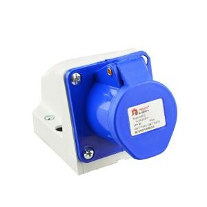 DELIXI(德力西)DEP2系列IP44工业明装插座 DEP2-123 32A 3芯 250V 1个