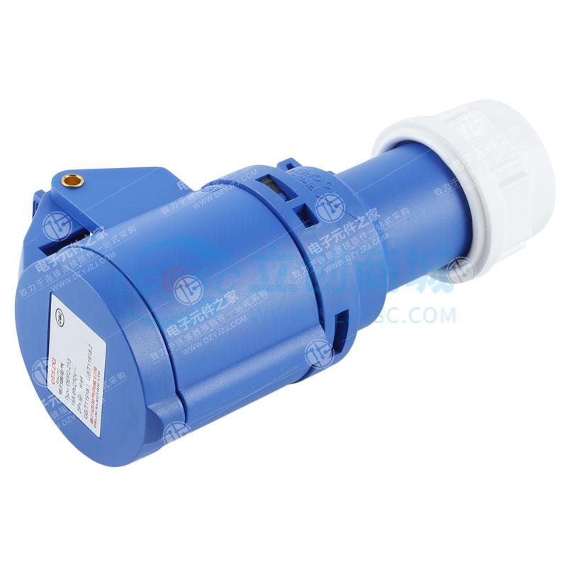 DELIXI(德力西)DEP2系列IP44工业连接器DEP2-213 16A 3芯 250V DHADEP2213U