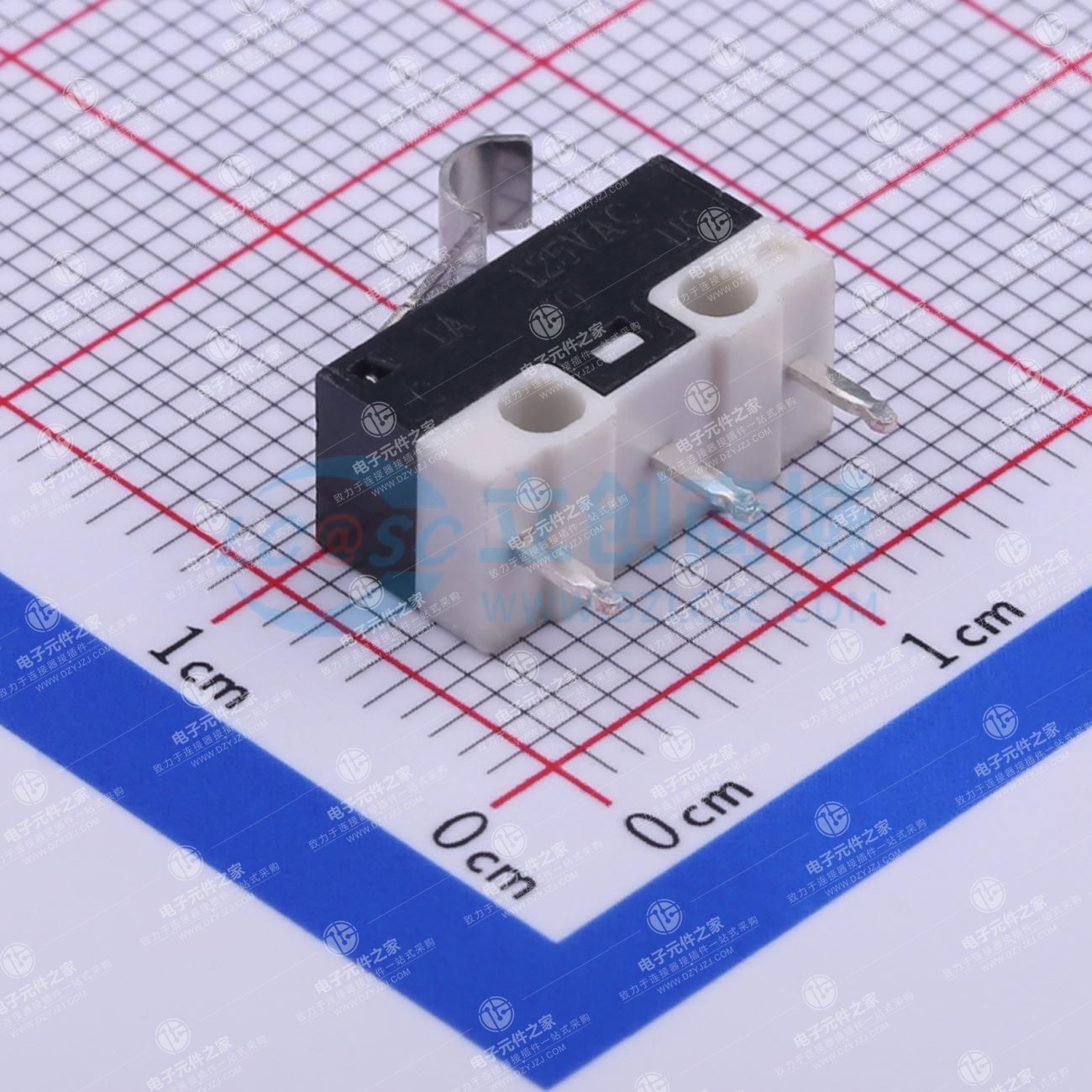 12.7*5.7*6.6mm 插件微动开关