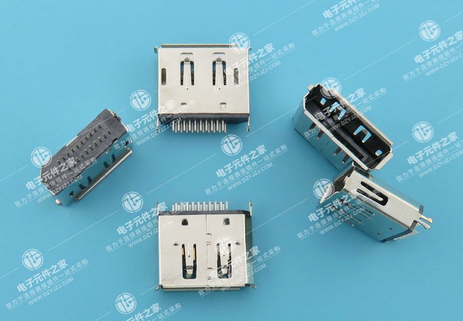 DP 180°DIP 2脚小鱼叉母座