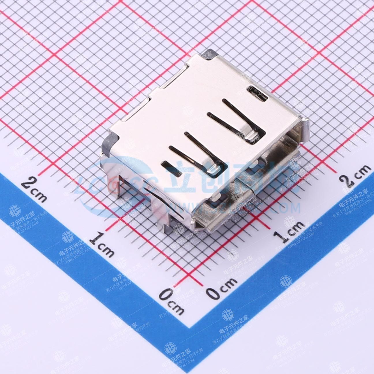 DP 20Pin 卧贴