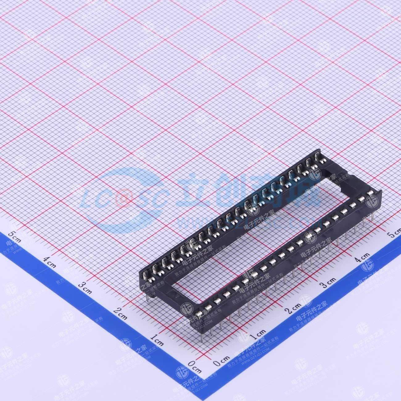 间距2.54mm 方孔 P数:40P