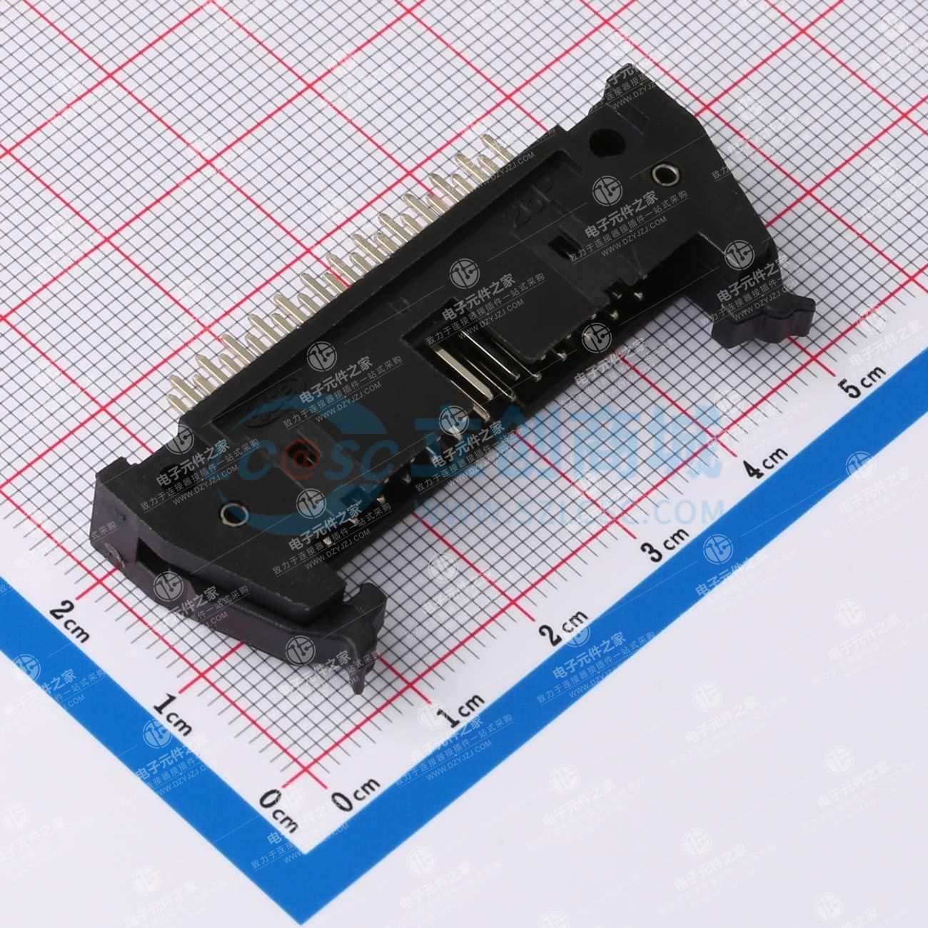 2.54mm 2x13P 排数:2 每排P数:13