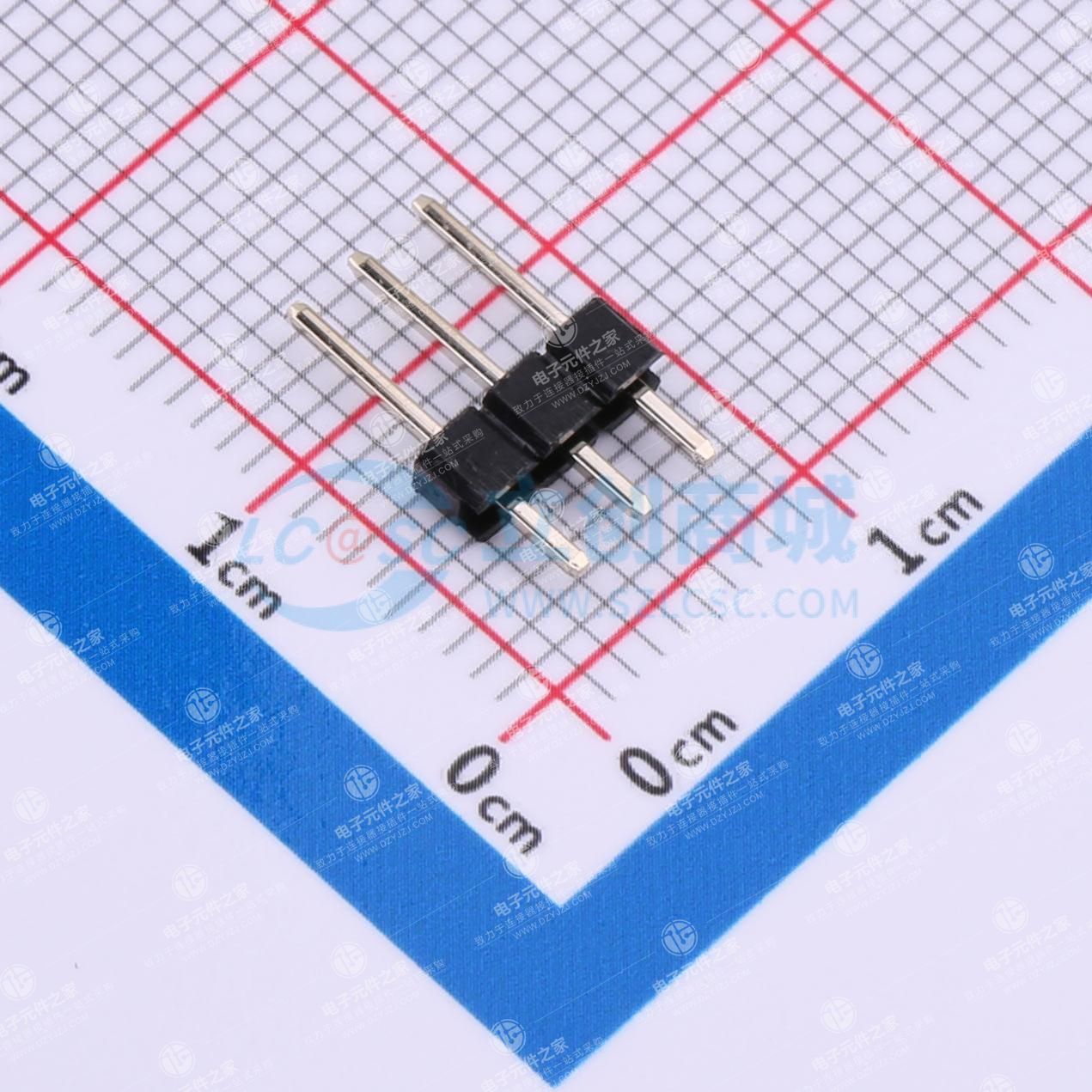 1x3P 间距:2.54mm 方针 直插