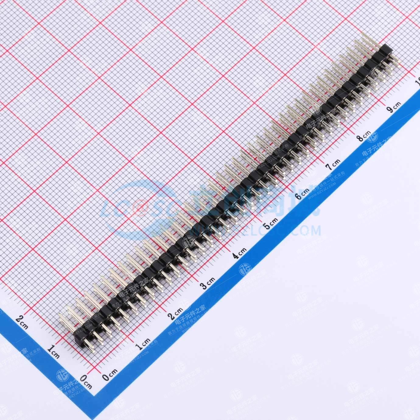 2x39P 间距:2.54mm 方针 直插