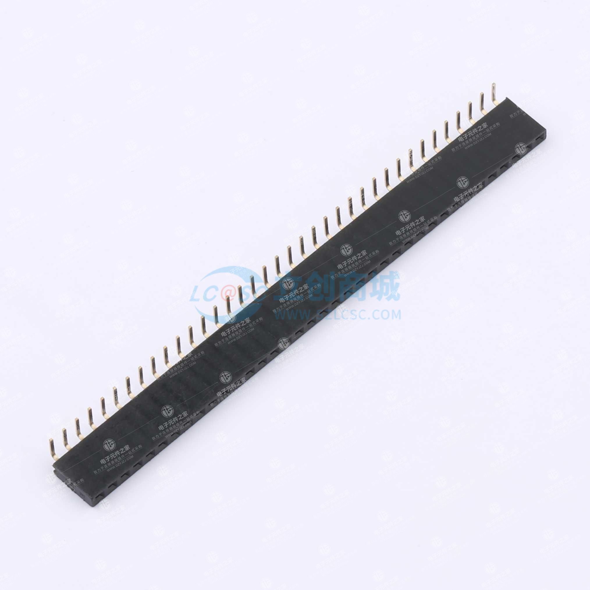 1x37P 间距:2.54mm 弯插