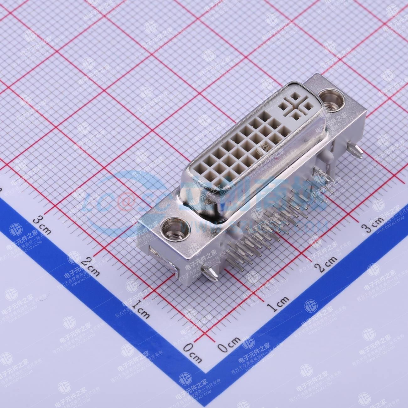 DVI 插座 R/A 型 24+5