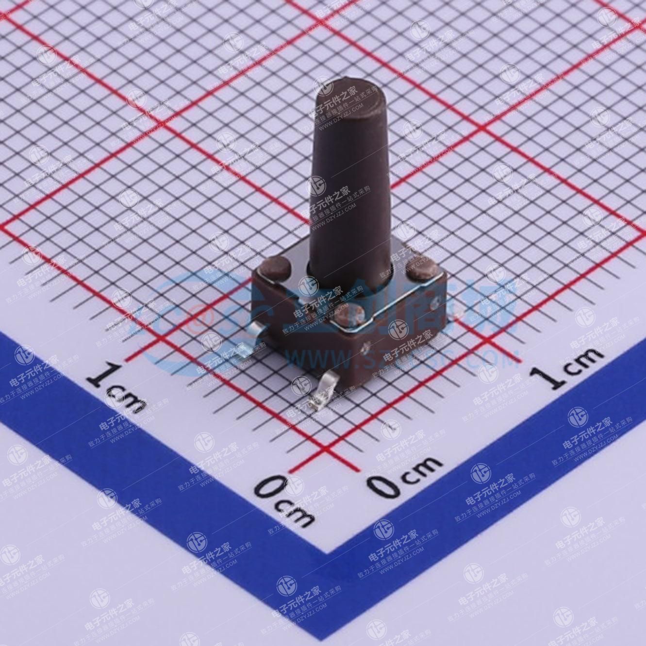 6.2*6.2*13mm 立贴 轻触开关