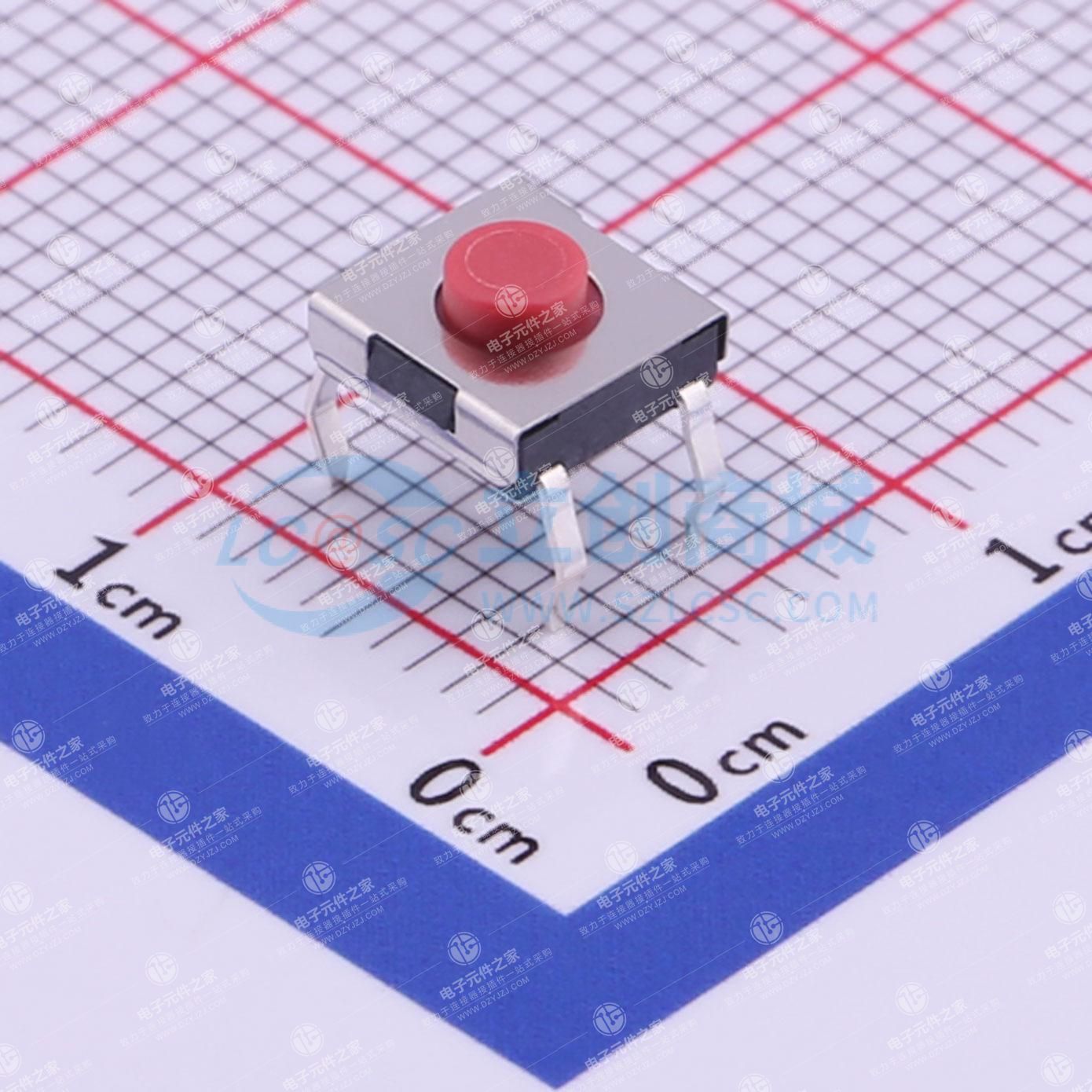 6.2*6.2*3.1mm 直插 轻触开关