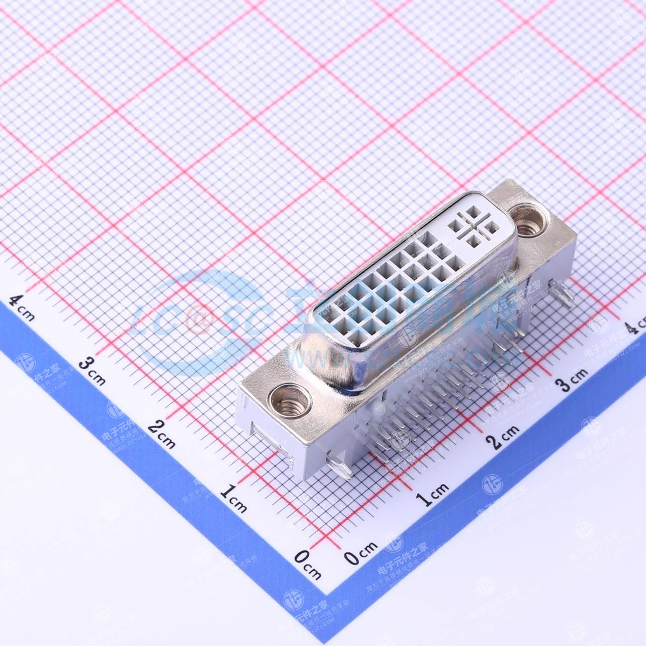 DVI24+5母座无边不带螺丝
