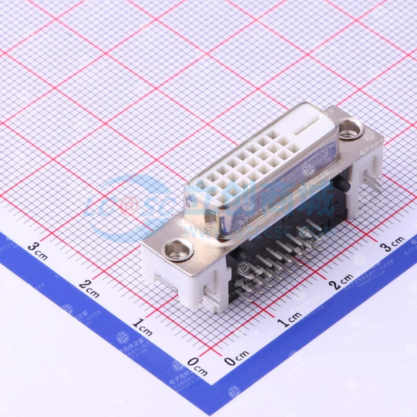 DVI-D R/A 连接器
