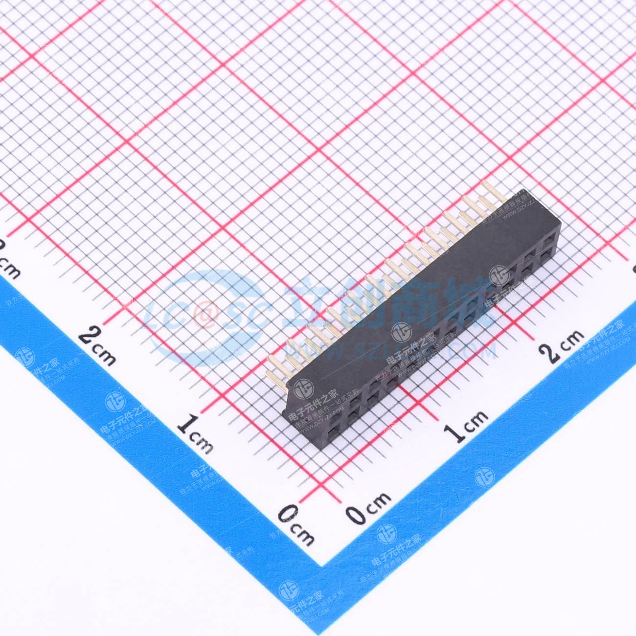 2x12P 间距:2mm 直插