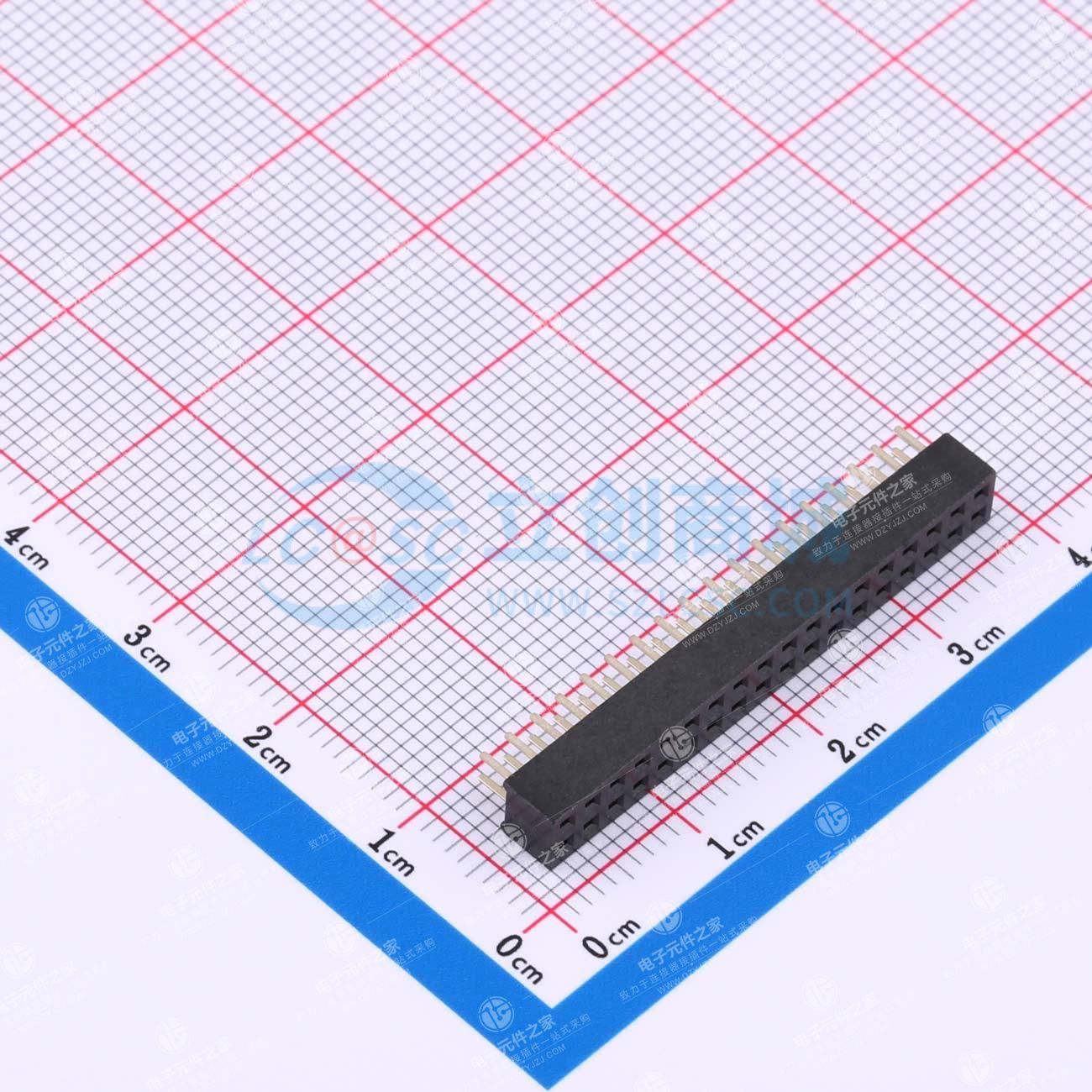 2x18P 间距:2mm 直插