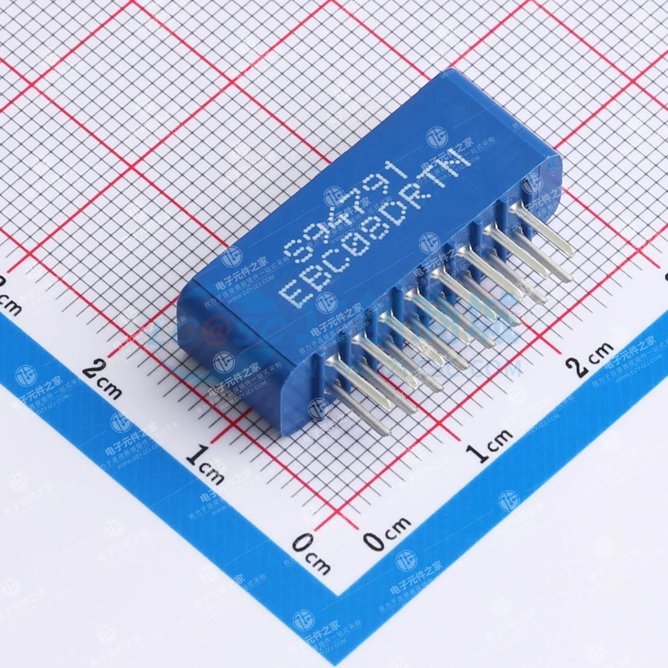 2.54mm P数:16P