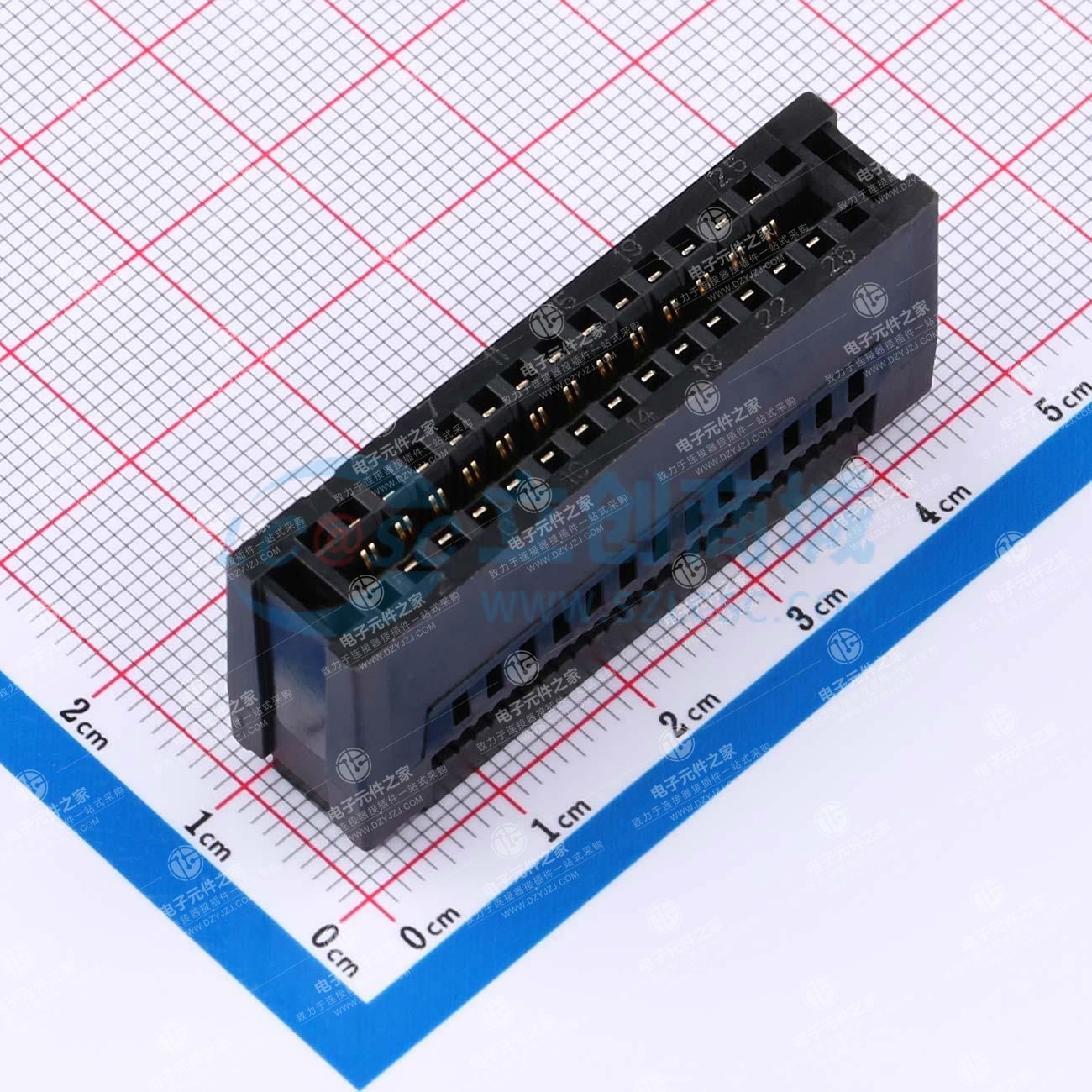 2.54mm P数:26P