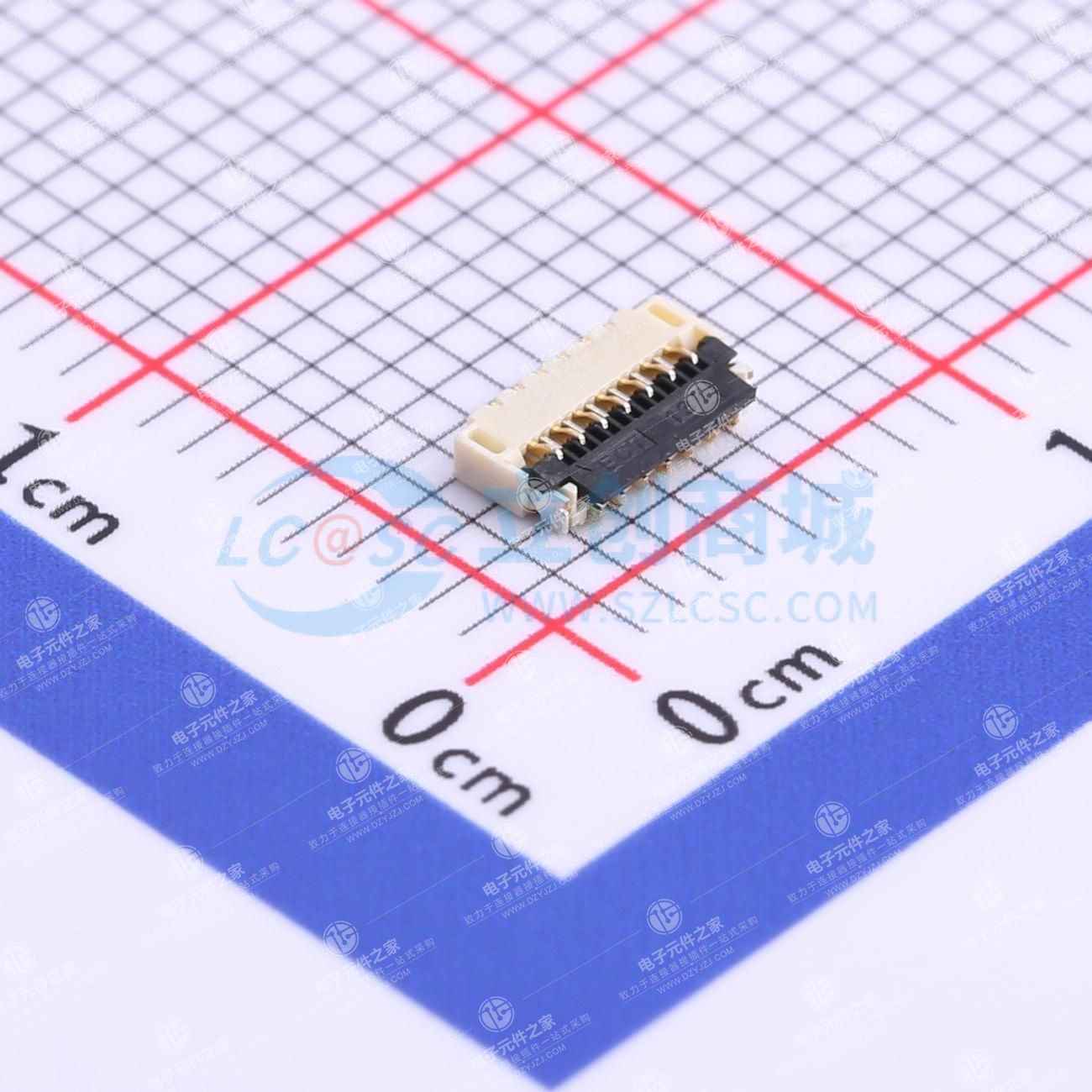 翻盖式 下接 P数:13P 间距:0.3mm