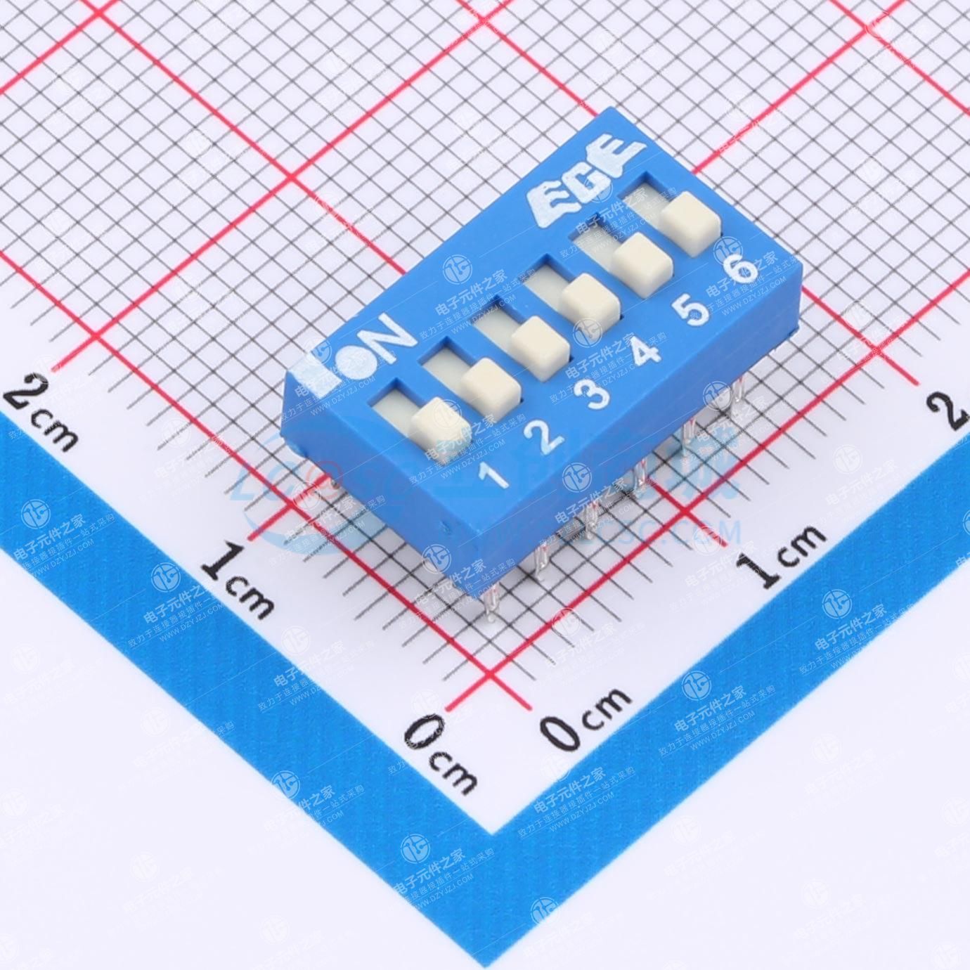 2.54mm 6位