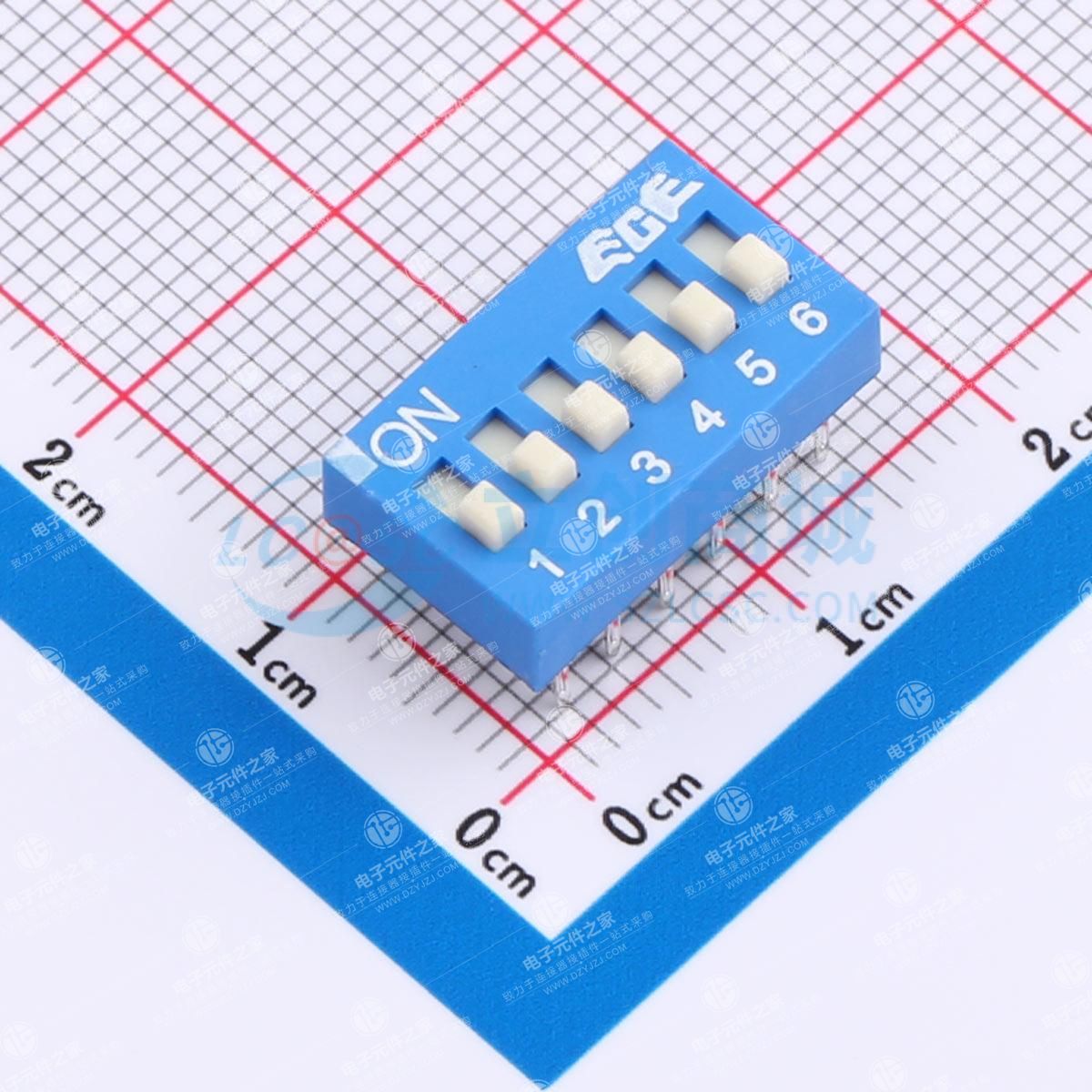 2.54mm 6位