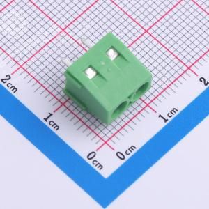1x2P 5.08mm 直插 排数:1 每排P数:2