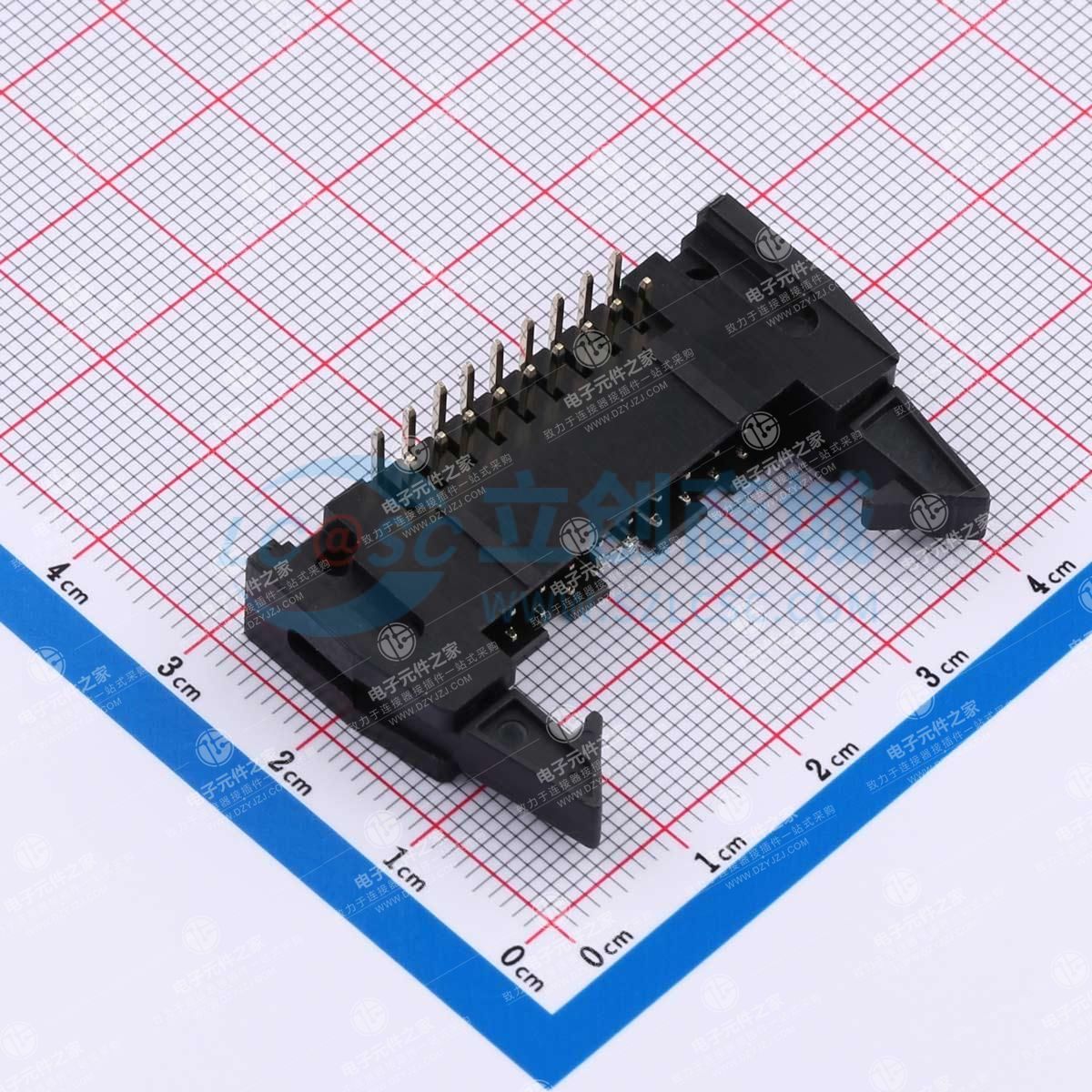 2.54mm 2x9P 排数:2 每排P数:9