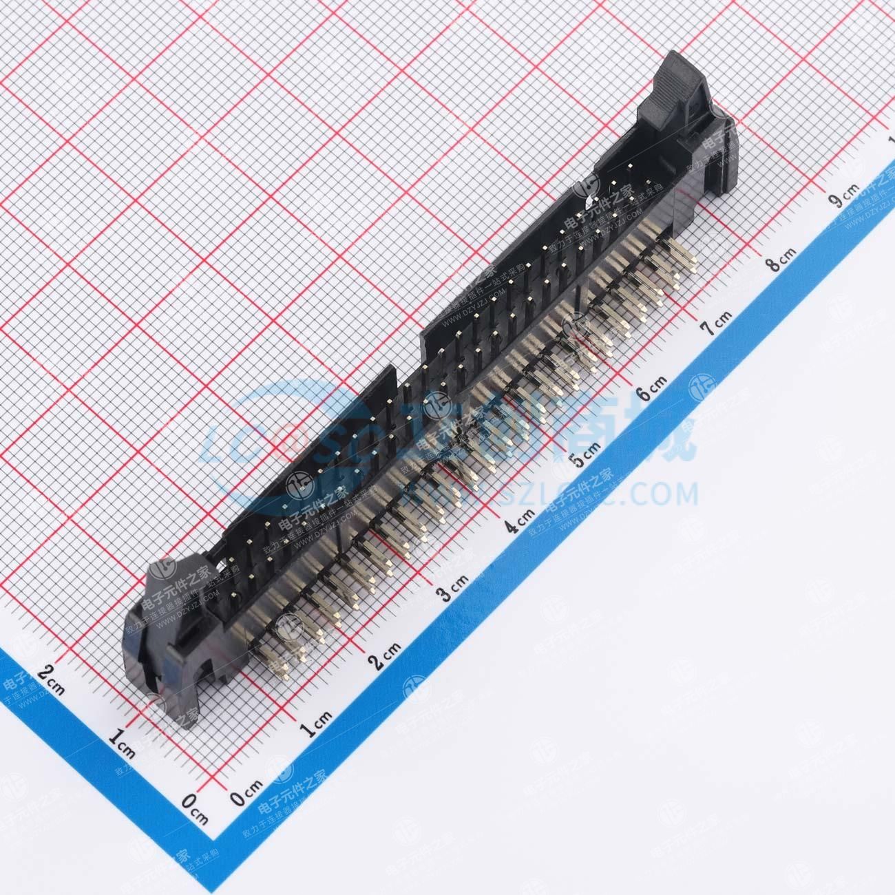 2.54mm 2x25P 排数:2 每排P数:25