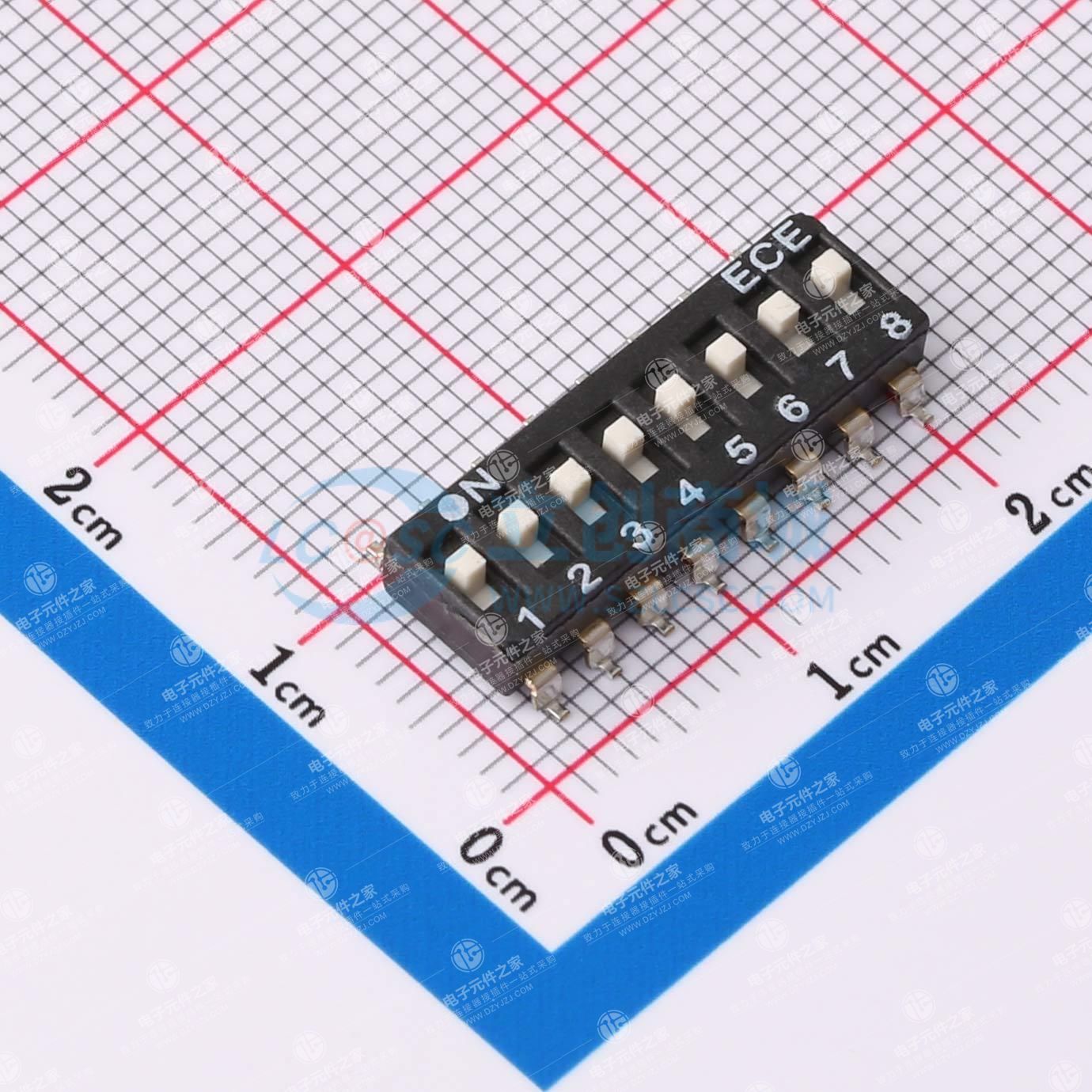 2.54mm 8位