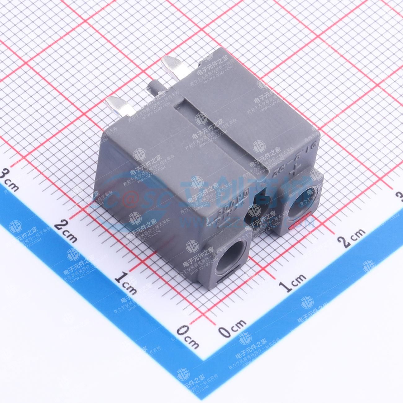 1x2P 9mm 每排P数:2 排数:1