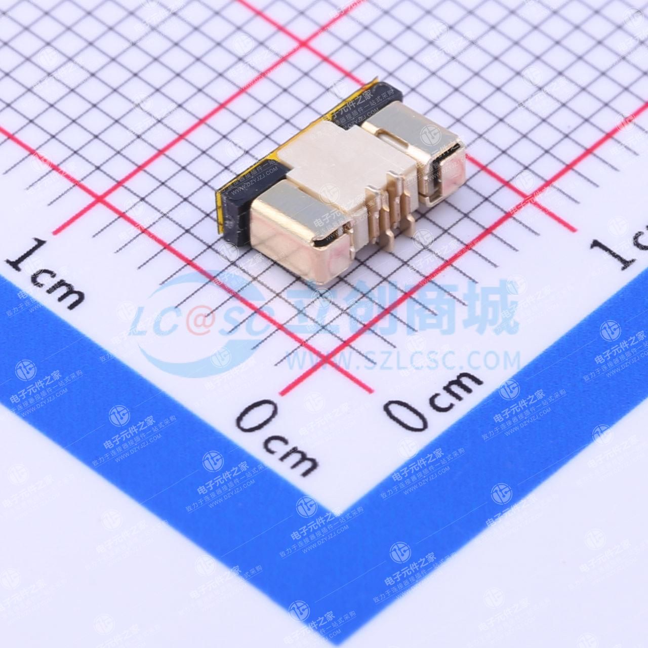抽屉式 下接 P数:4P 间距:0.5mm