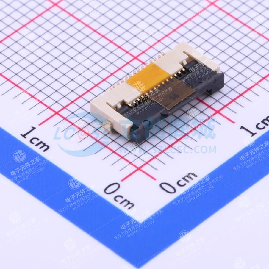 抽屉式 下接 P数:14P 间距:0.5mm