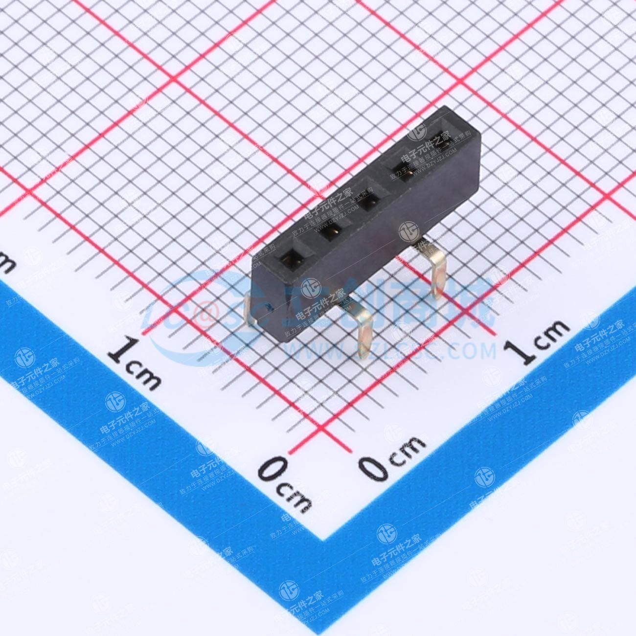 1x5P 间距:2.54mm 直插