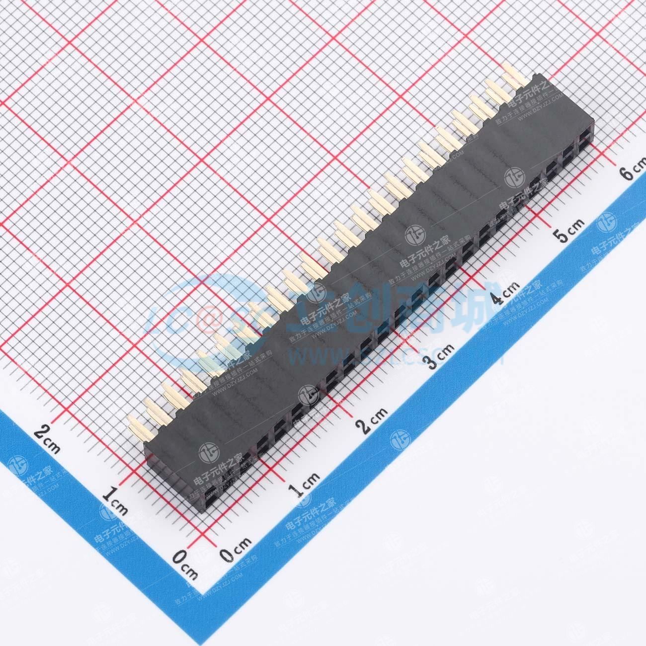 2x23P 间距:2.54mm 直插
