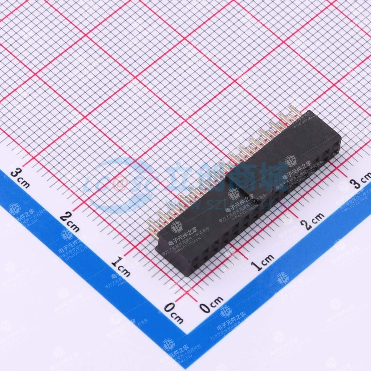 2x15P 间距:2mm 直插