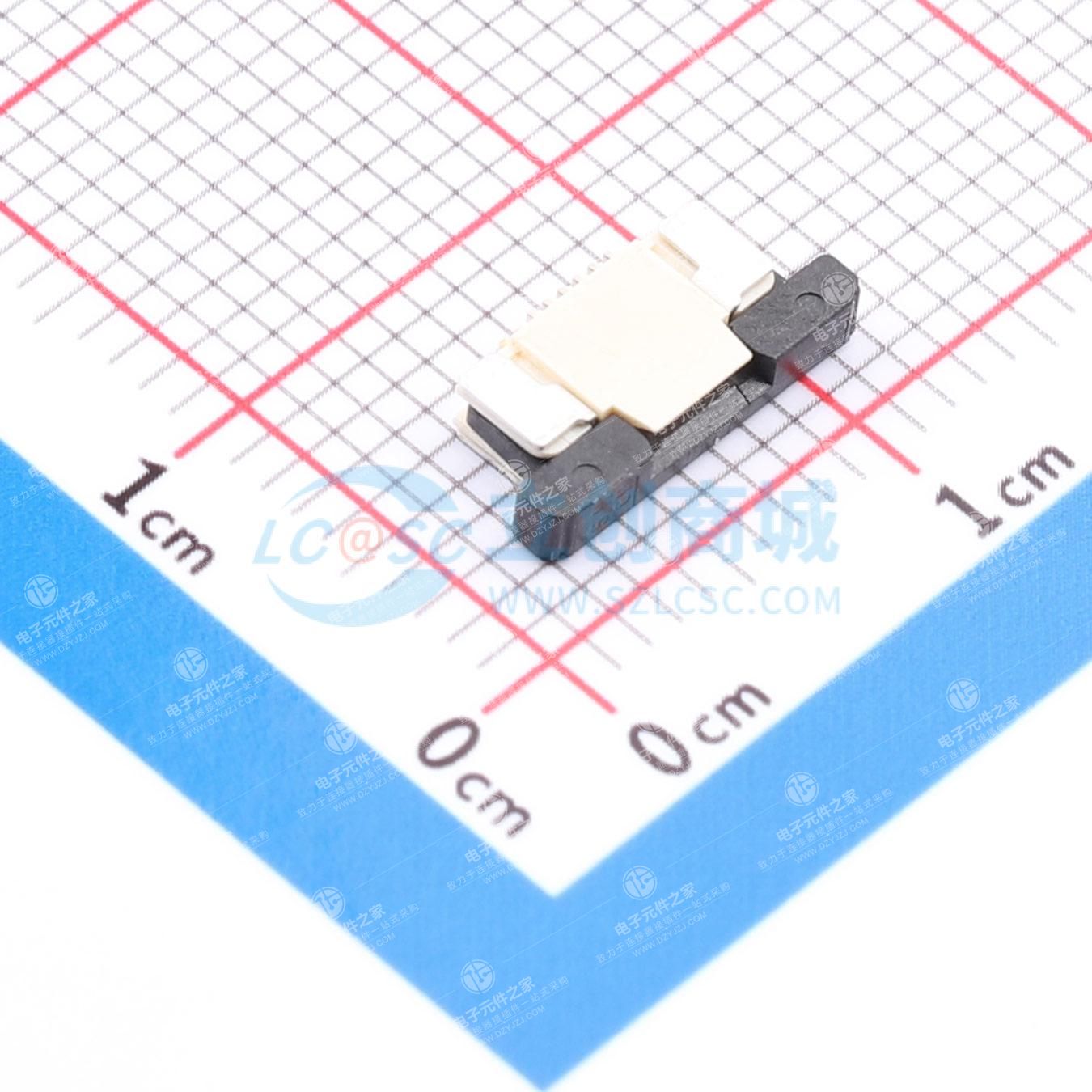 间距:0.5mm P数:6P 抽屉式 上接