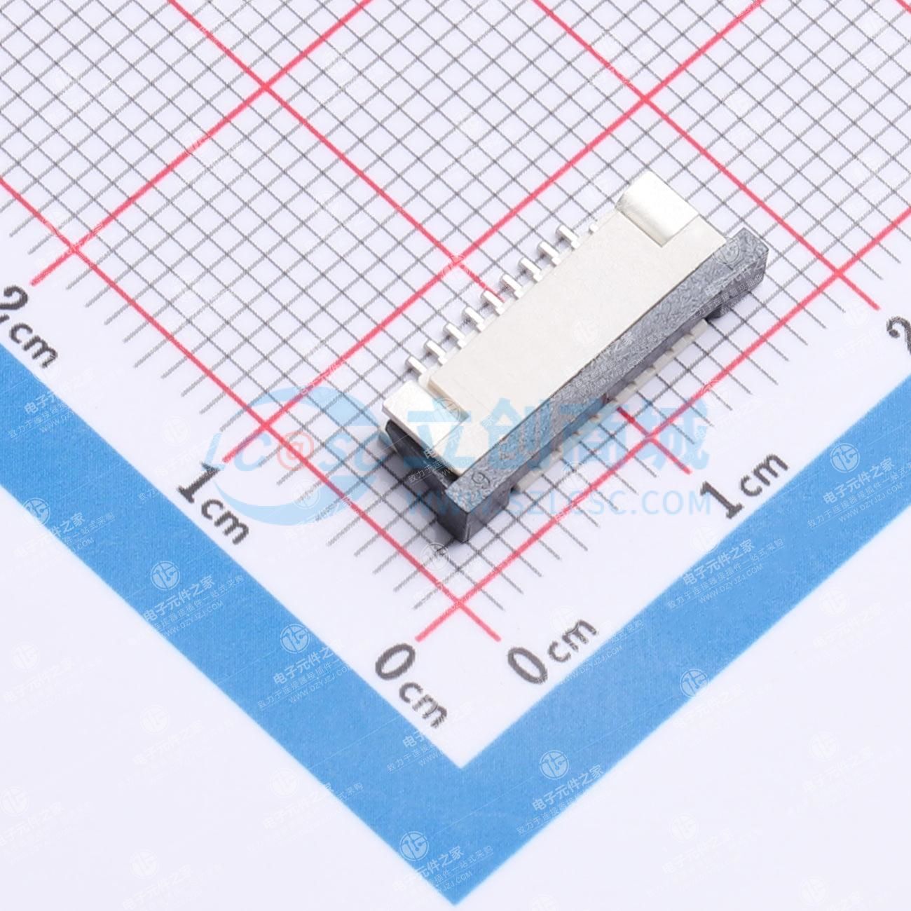 抽屉式 下接 P数:9P 间距:1mm