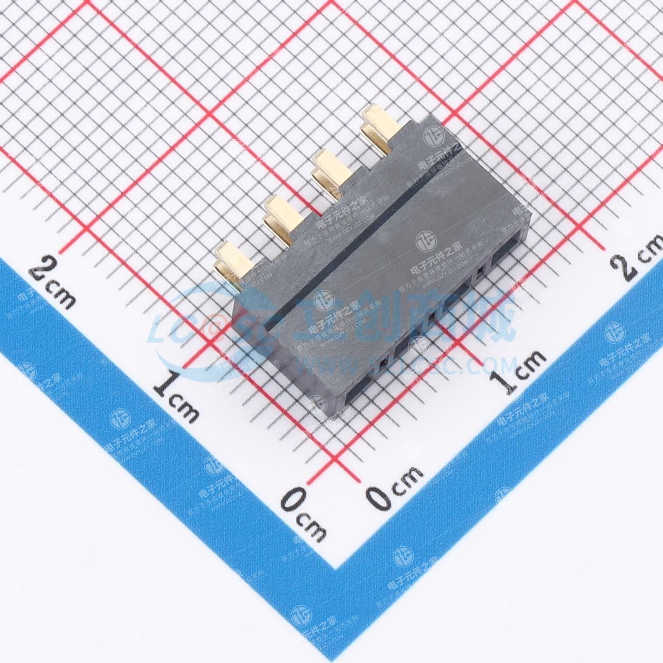 1x4P 间距:3.96mm 直插