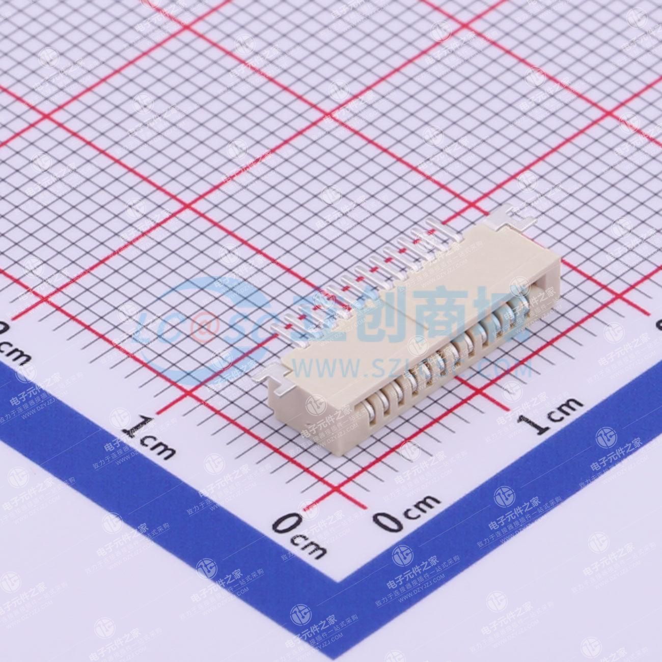 无锁 上接 P数:12P 间距:1mm
