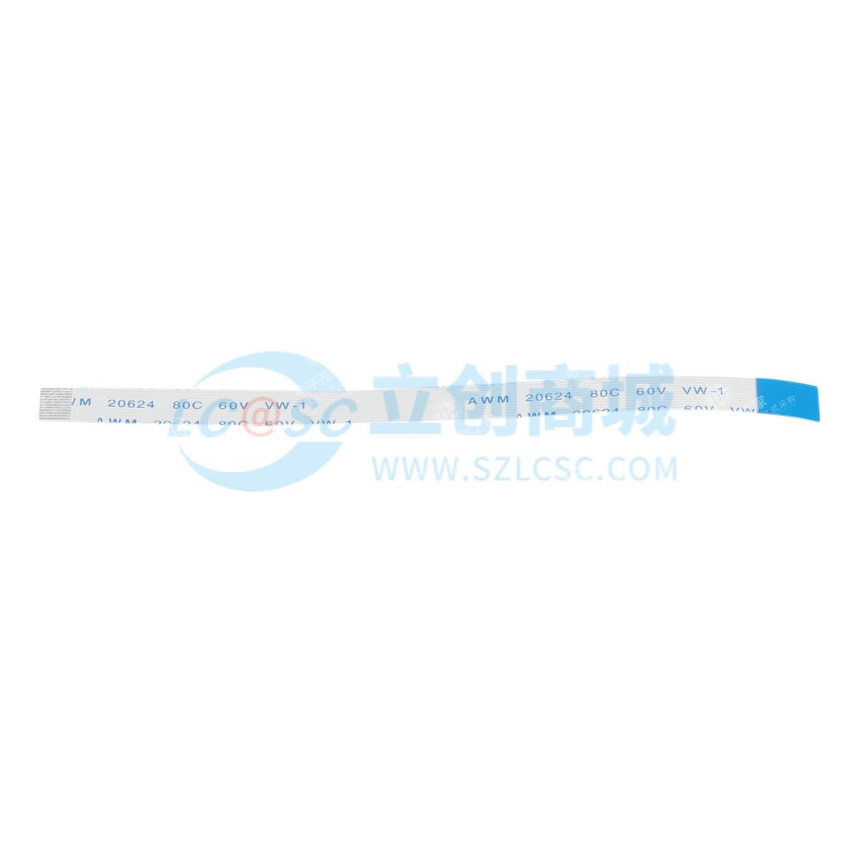 JXTCONN(聚兴泰)FFC排线 高速传输连接线 12Pin 0.5mm间距 反向 柔性扁平电缆