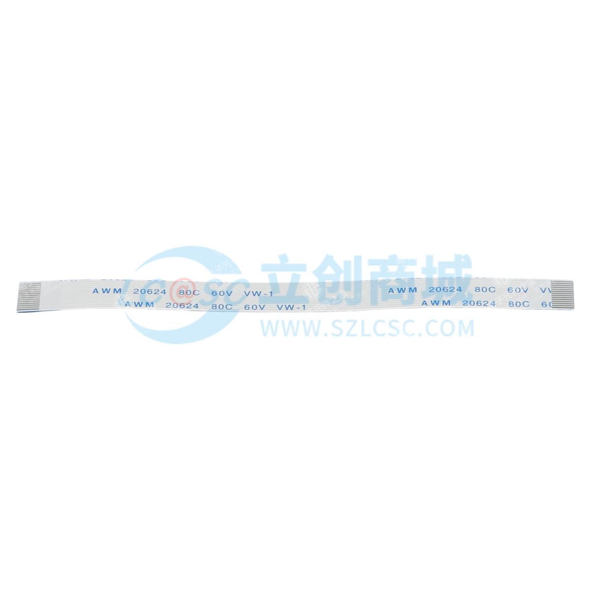 JXTCONN(聚兴泰)FFC排线 高速传输连接线 14Pin 0.5mm间距 同向 柔性扁平电缆
