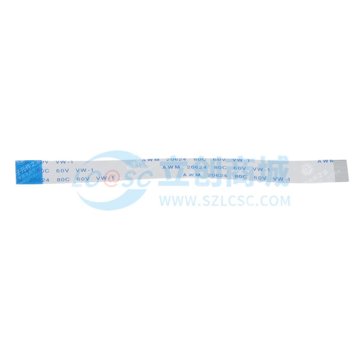 JXTCONN(聚兴泰)FFC排线 高速传输连接线 17Pin 0.5mm间距 反向 柔性扁平电缆