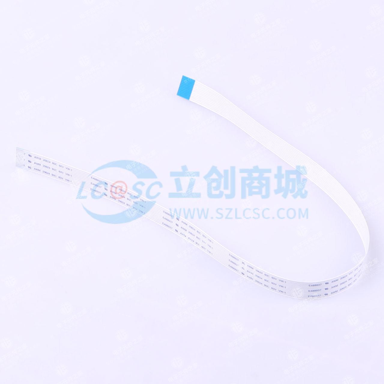 FFC连接线 12P 间距1.0mm 长40CM 同向