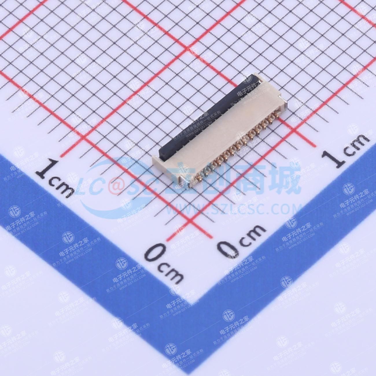 间距:0.3mm P数:25P 翻盖式 双侧触点/上下接