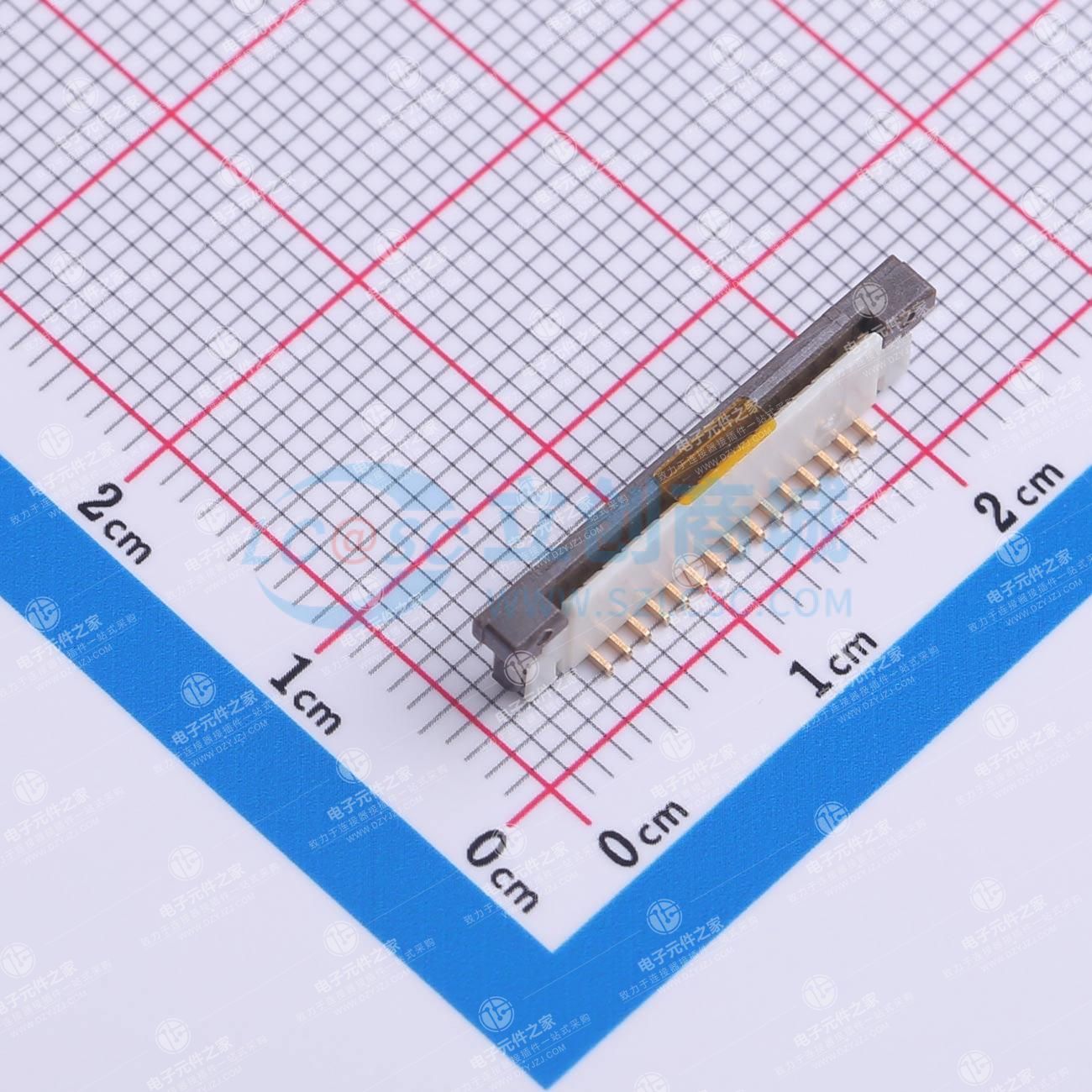 间距:1mm P数:15P 抽屉式 单侧触点/垂直